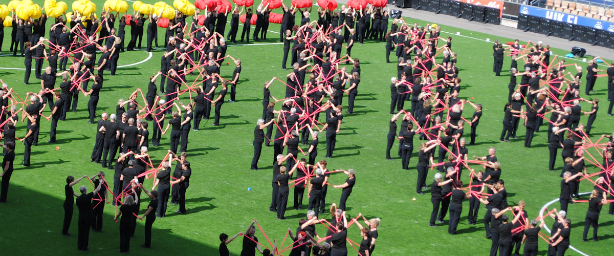 Grossgruppe 35+ und 55+ im Finale