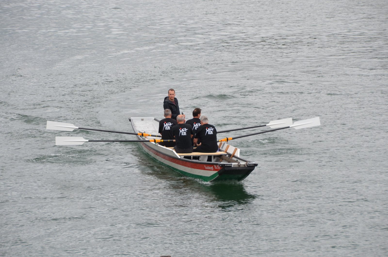 Nach der "Kurve" bereit für die weiteren Ruderschläge