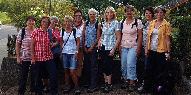 3. September: Wanderung Gymfit