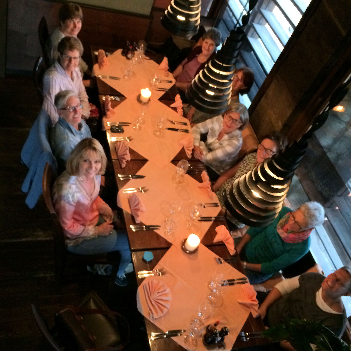 Für das Abendessen am Sonntag haben wir uns ein besonderes Restaurant ausgesucht