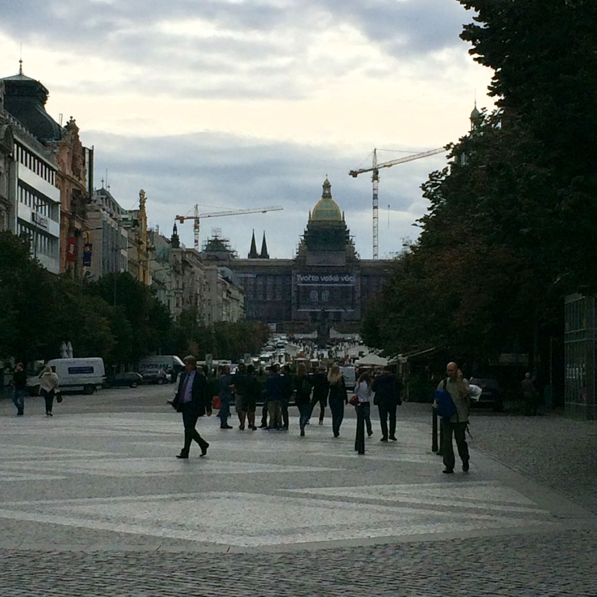 Einige haben den bekannten Wenzelsplatz besucht ...