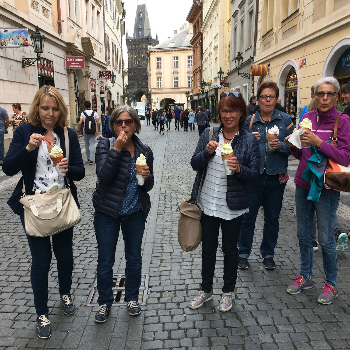 ... andere haben ein feines Dessert genossen