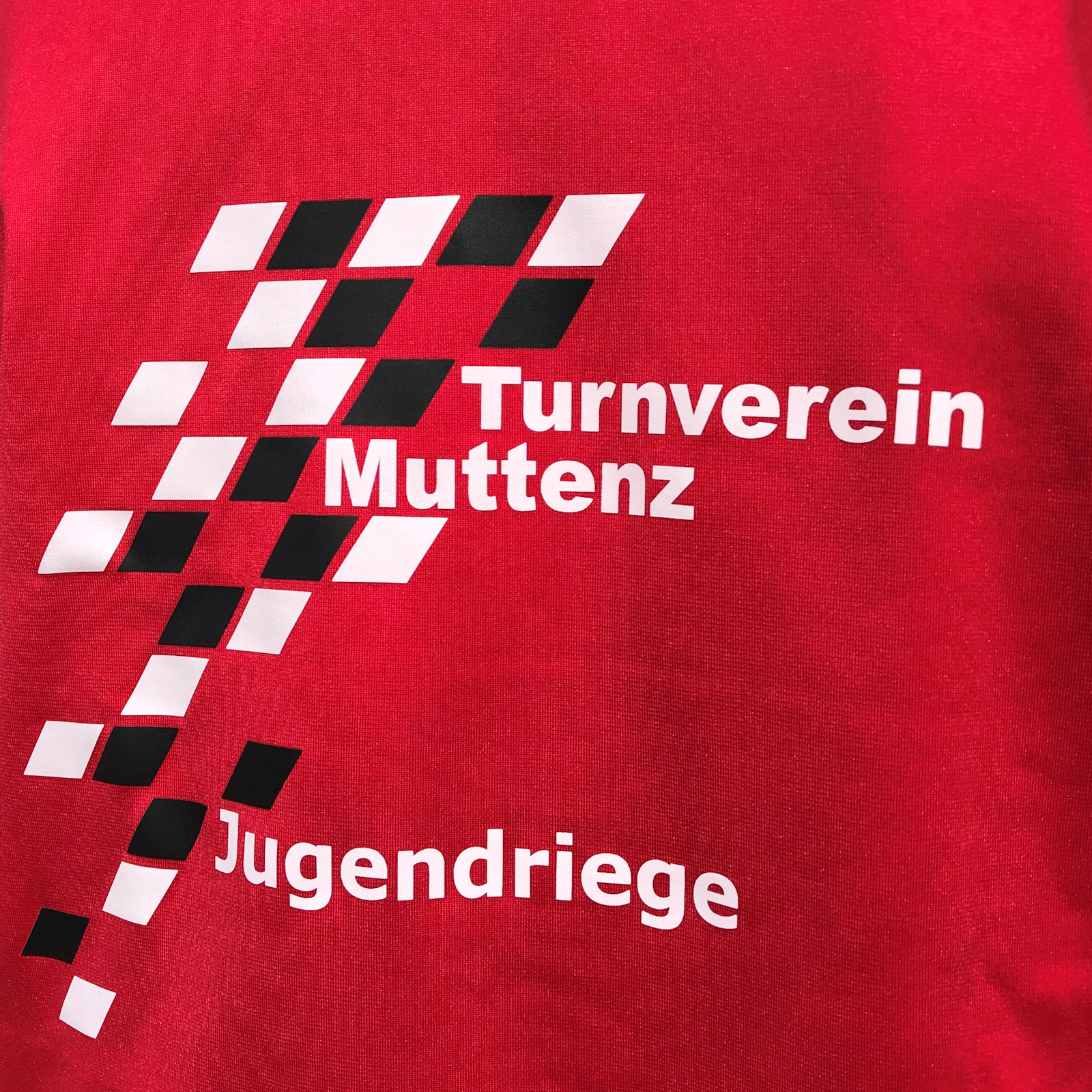 Mit der neuen Trainerjacke ...