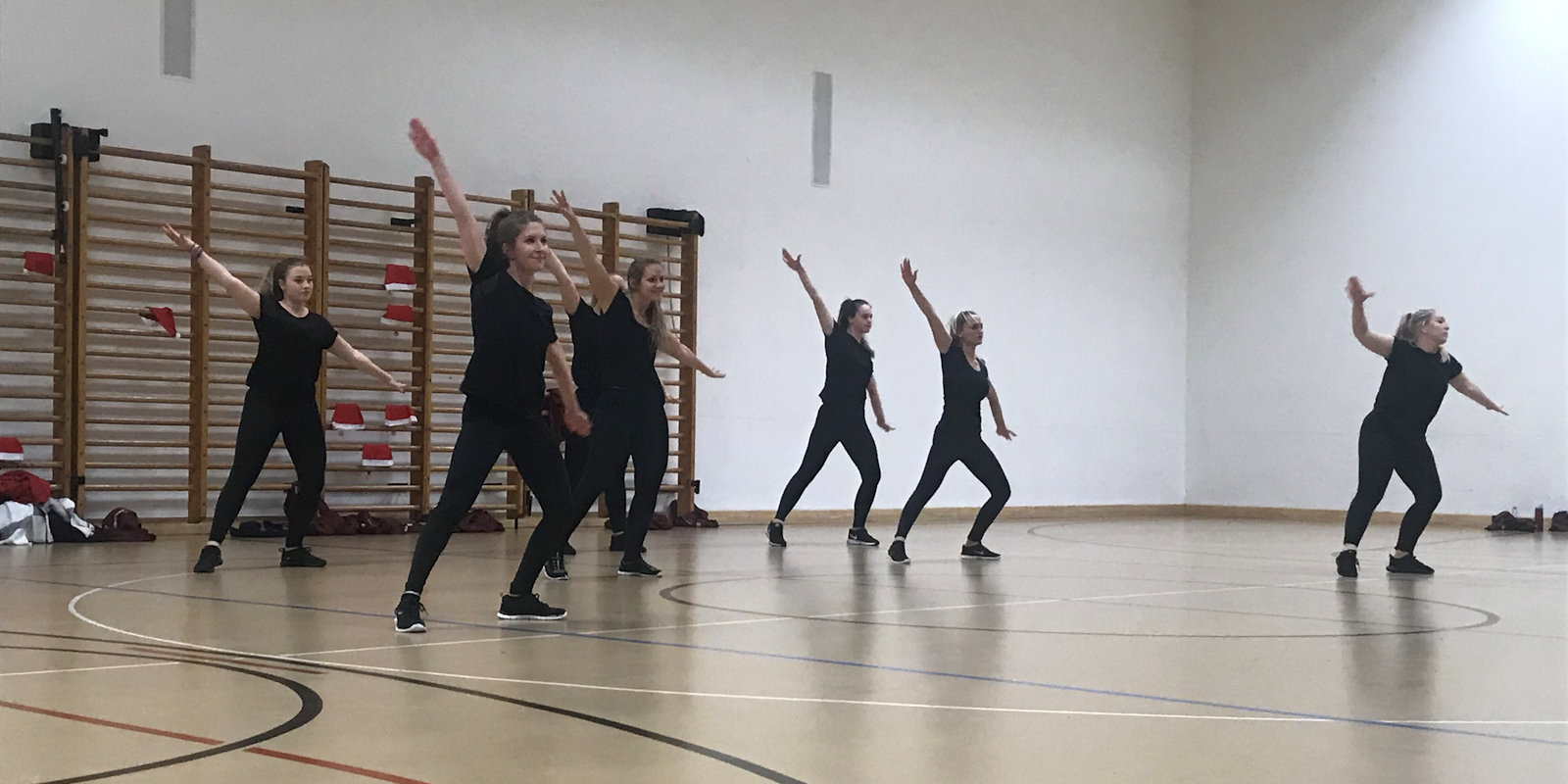 Das Move'n'Dance Leitungsteam in Aktion