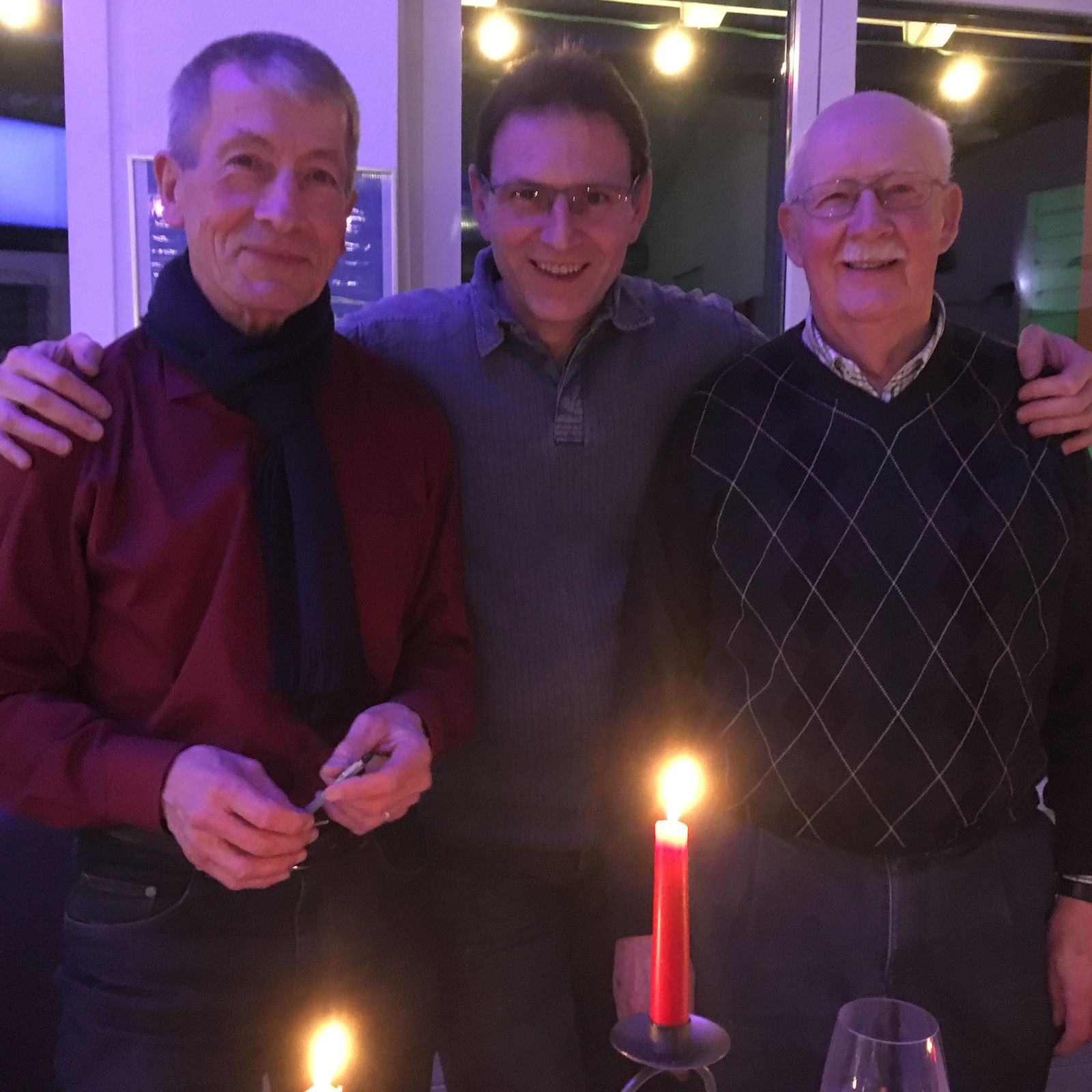 Danke an das OK 2018: Heinz, Marco und Béda