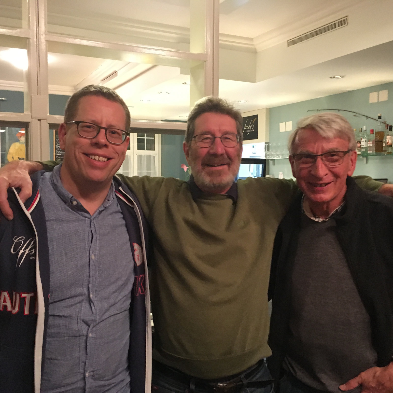 Die Organisatoren 2020: Bengt, Urs und Claude