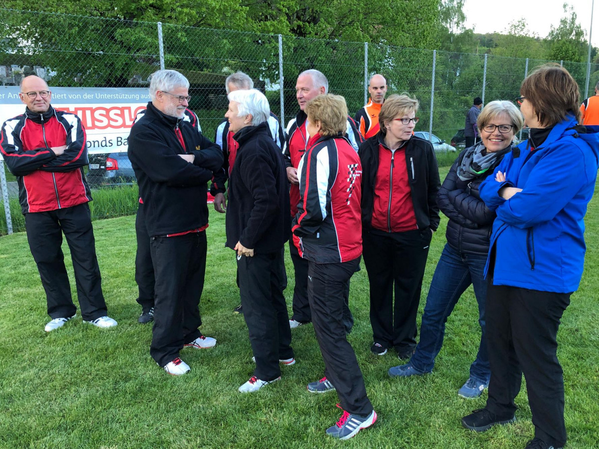 Kurze Pause - nach Sonnenuntergang wurde es recht kühl