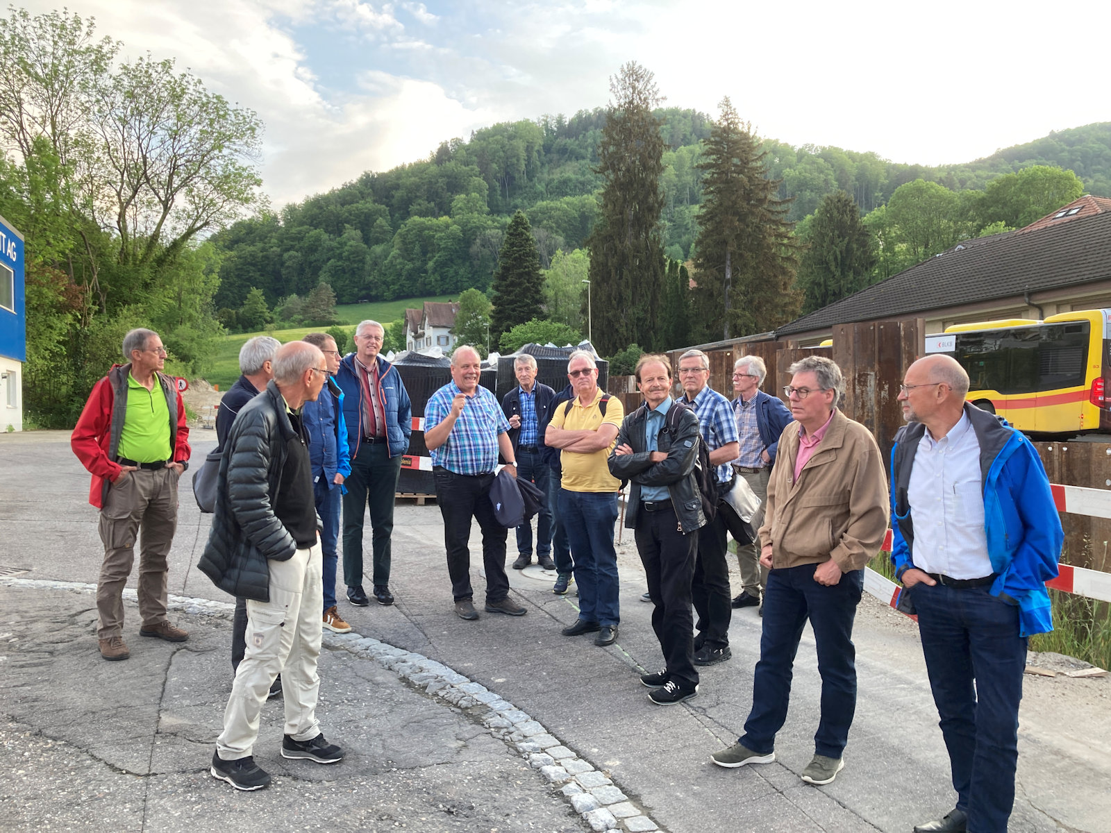 Baustellenbesichtigung