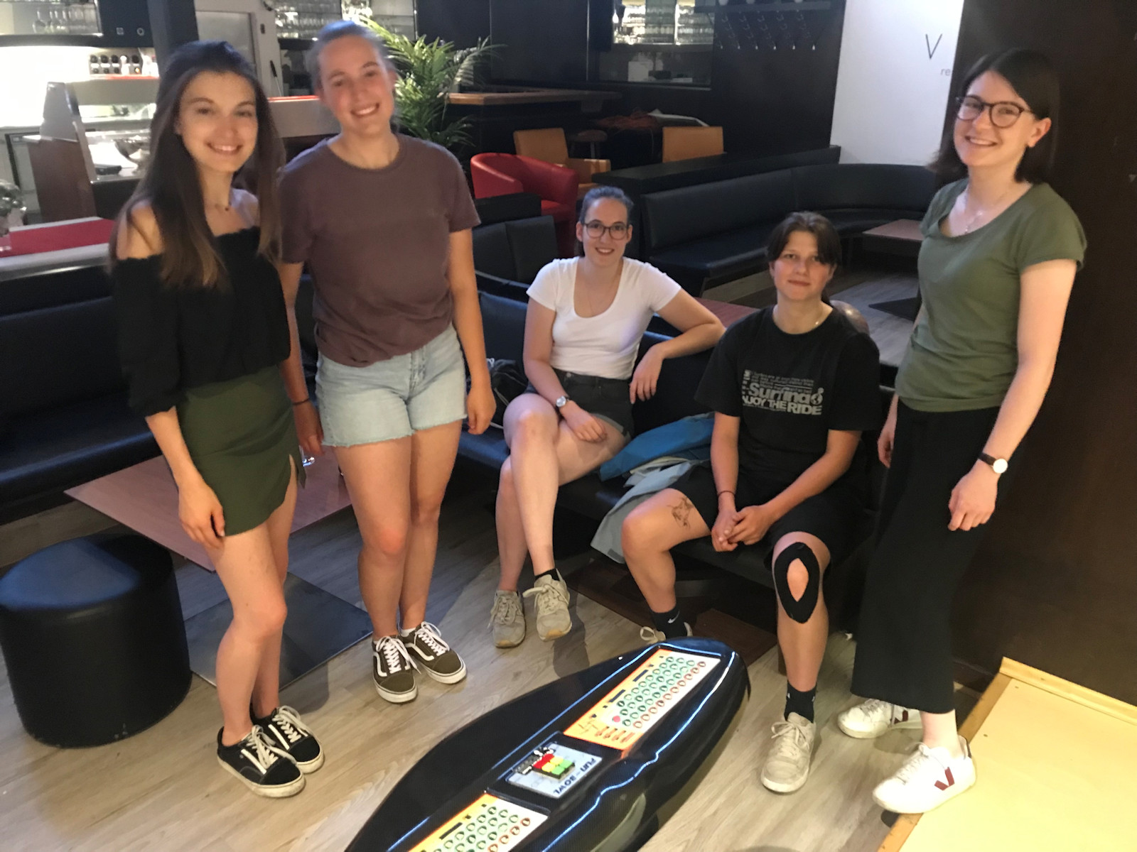 Tanja, Yara, Nina, Leonie und Julie