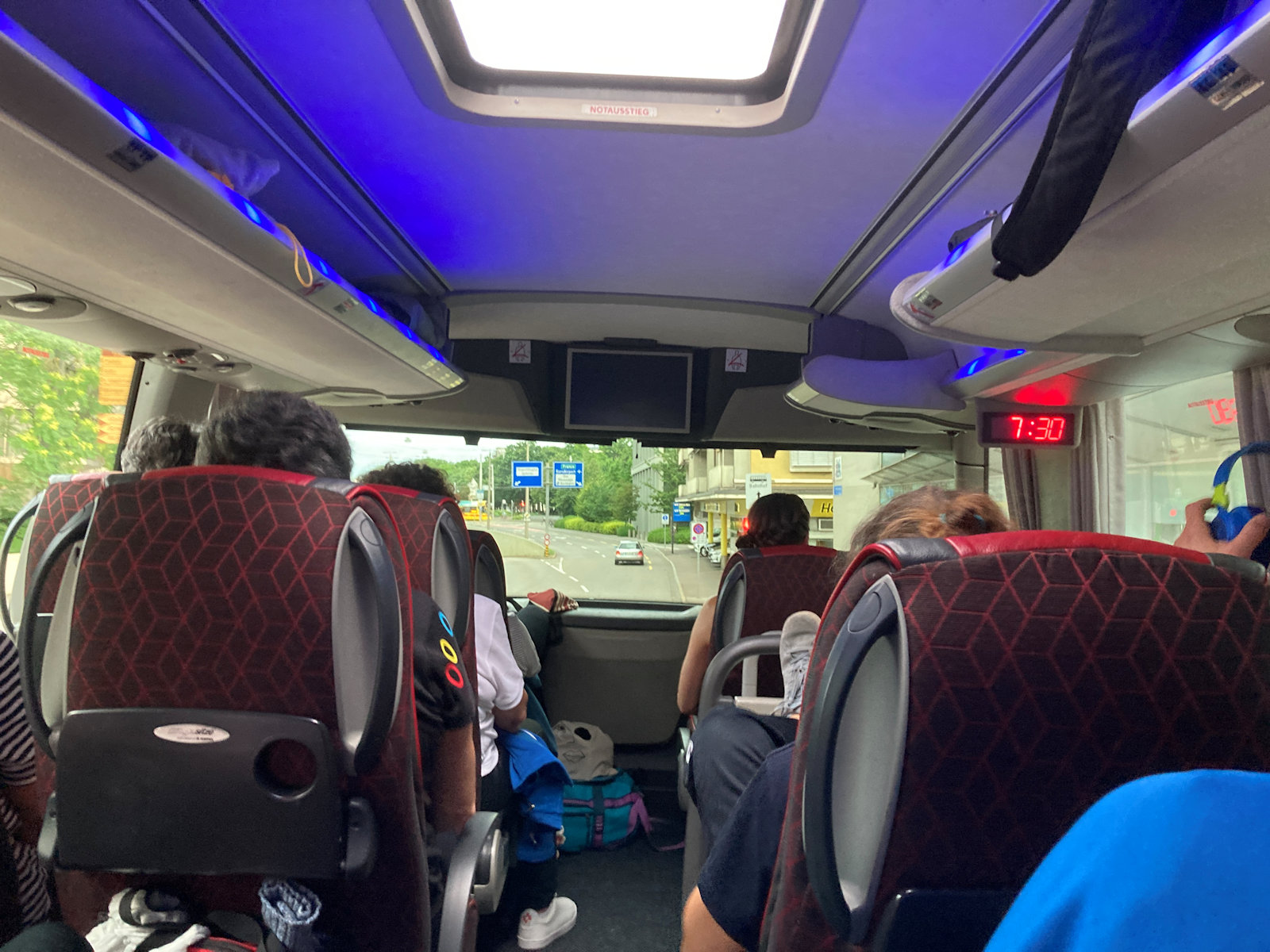 Die Reise nach Amsterdam beginnt