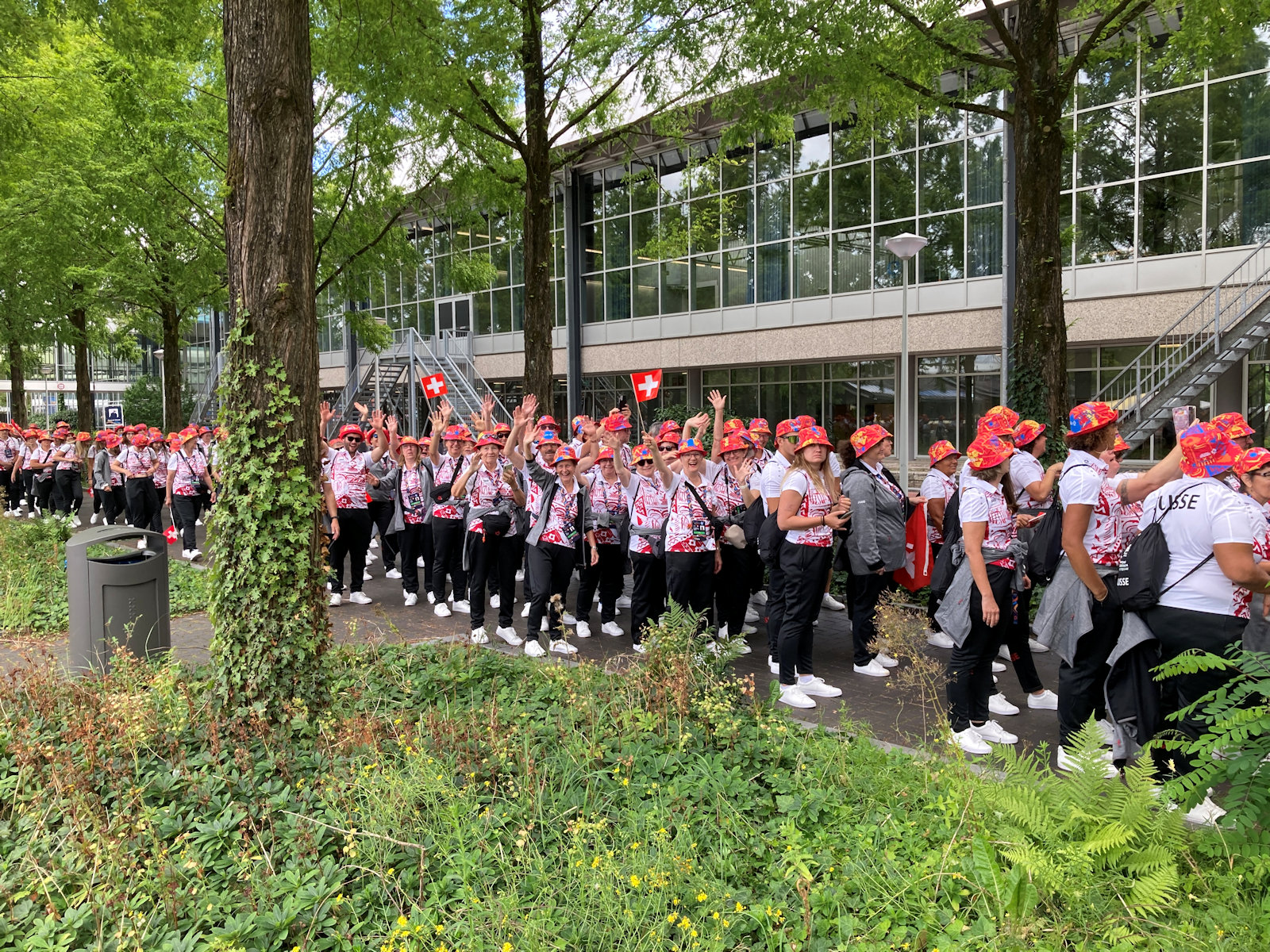 Es geht los - Marsch der 19'000