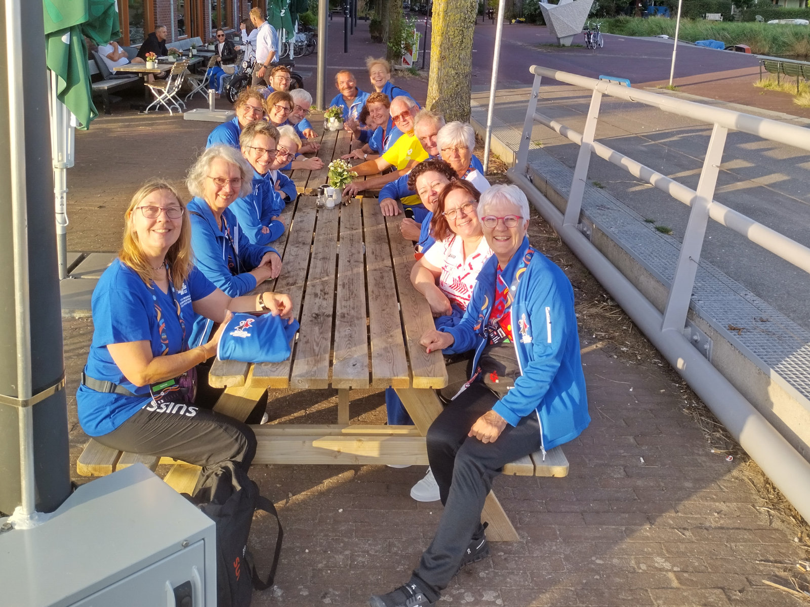 Nachtessen im Restaurant Vrijburcht