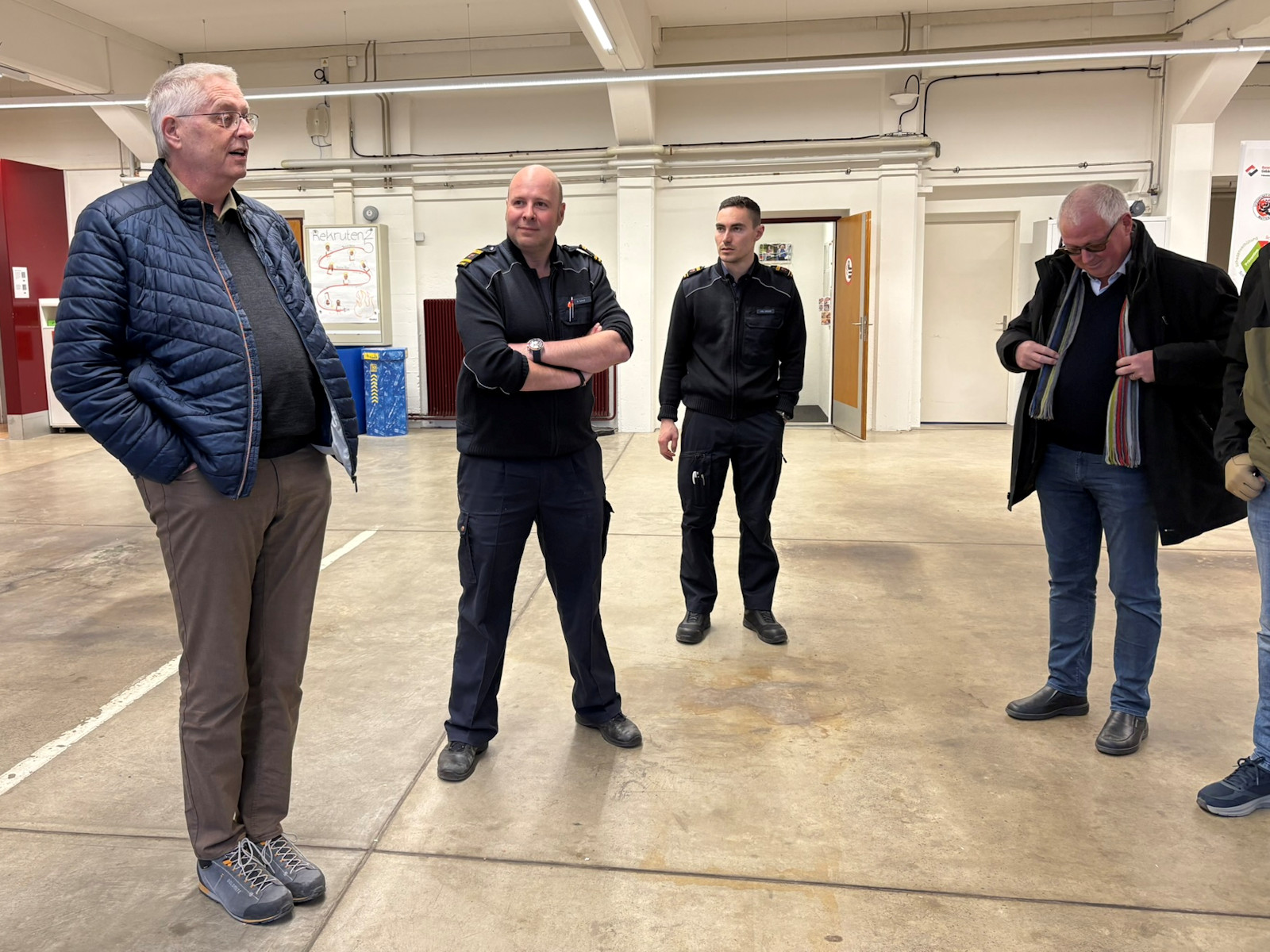 Begrüssung und anschliessend Führung durch die Stützpunktfeuerwehr Muttenz