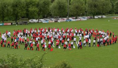 Die Positionen werden geprobt