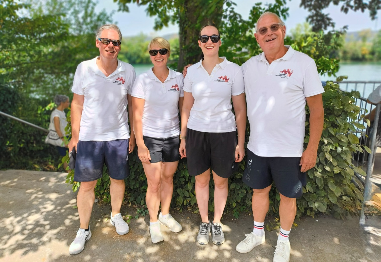 Das Team: Peter, Daniela, Nina und Urs-Martin
