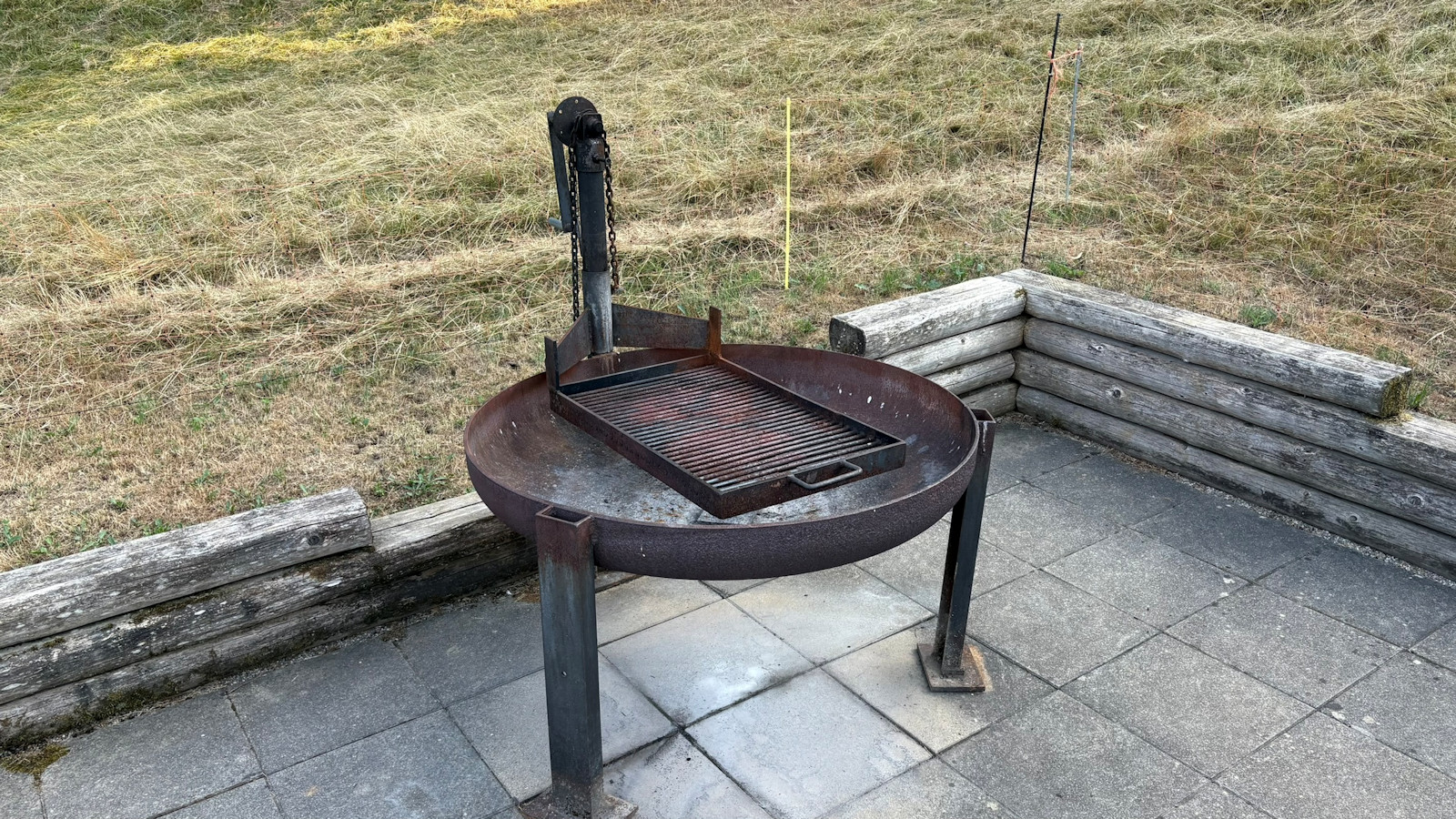 Der Grill blieb in diesem Jahr unbenutzt