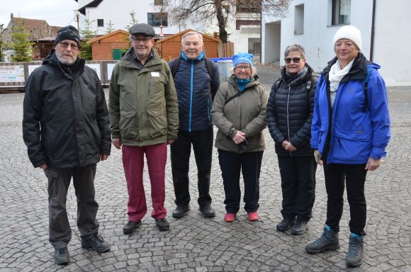 Hans und Maria, Ruedi, Maurice und Doris, Vreni