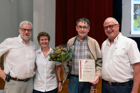 Das neue Ehrenmitglied