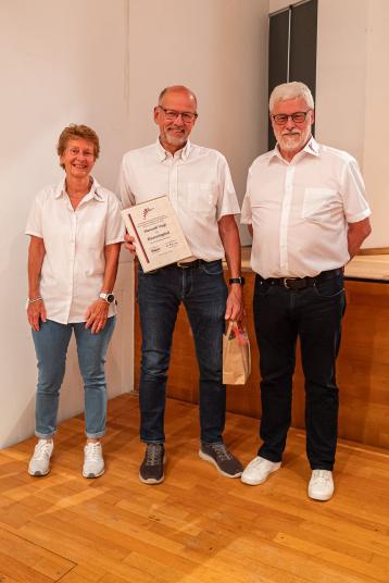 Hansueli Vogt, neues Ehrenmitglied